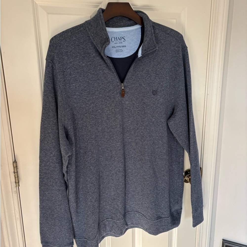 Chaps Men's Navy Marl Sweater